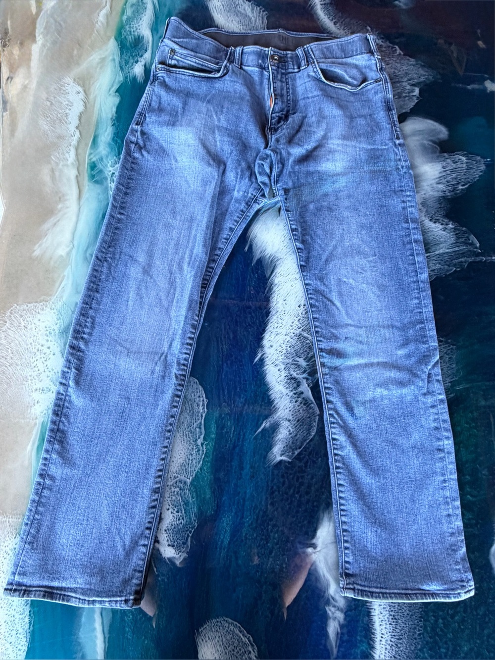 Lee blue REGULAR Performance FIT Extreme Motion Jean 36WX32